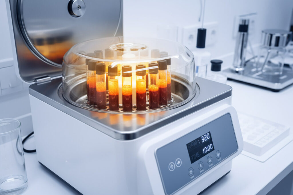 Centrifugado del plasma rico en plaquetas (PRP) - Tratamiento PRP Capilar en Madrid, Clinica Capilar Folika Hair Clinic