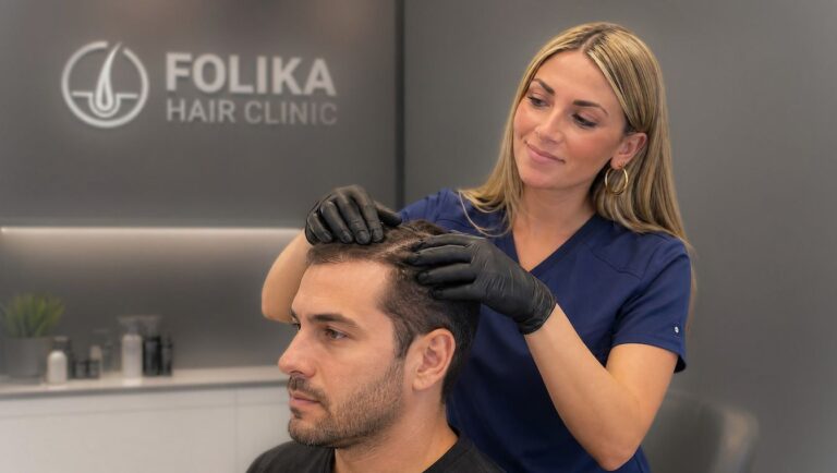 Revision-postoperatoria-de-injerto-capilar-en-Madrid-Folika-Hair-Clinic